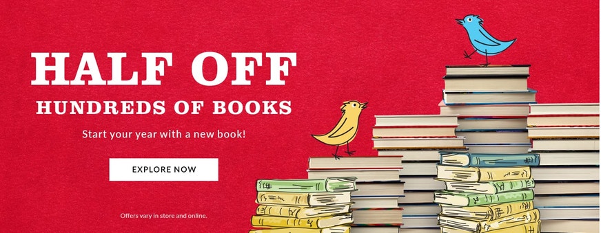 After Christmas sale at Barnes and Noble