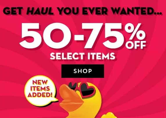 BBW Semi annual sale banner