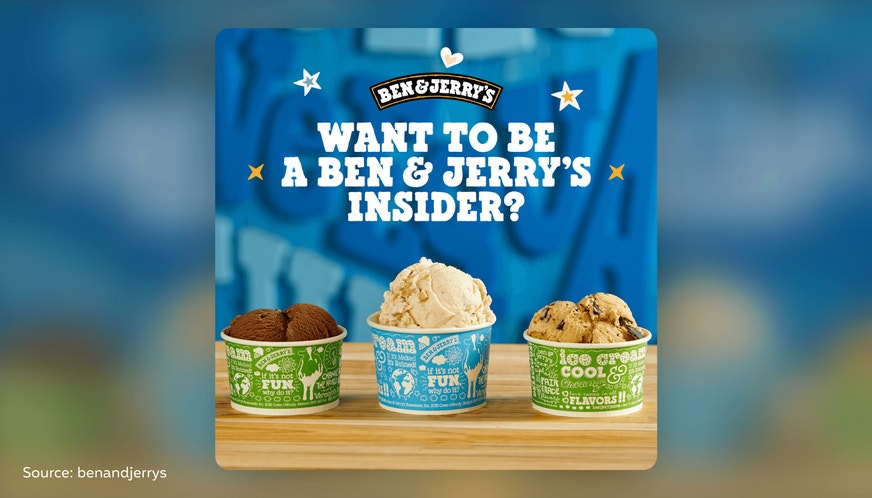 Illustration of Ben &amp; Jerry’s Flavor Fanatics Program