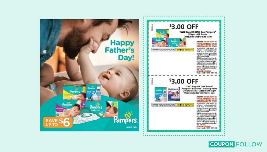 Illustration showing an example of a manufacturer coupon