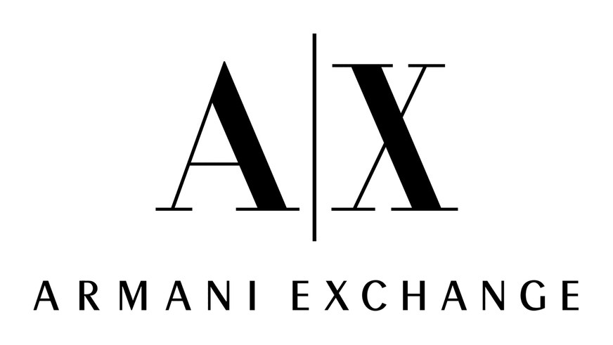 The logo for Armani Exchange