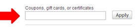 Where to enter an eBay CA discount code on ebay.ca