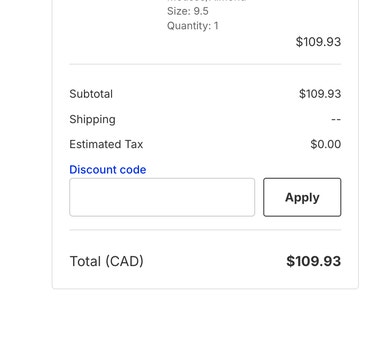 Where to enter a MEC coupon code on mec.ca